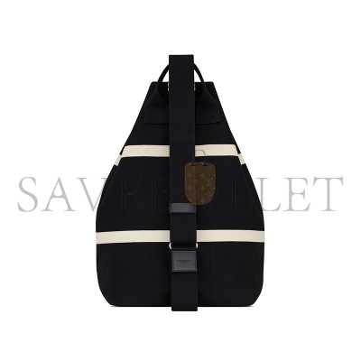 YSL RIVE GAUCHE SLING BAG IN CANVAS 215918739 (31*49*25cm)