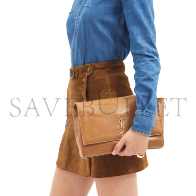 YSL REVERSIBLE KATE MEDIUM IN SUEDE 553804253332411 (28.5*20*6cm)