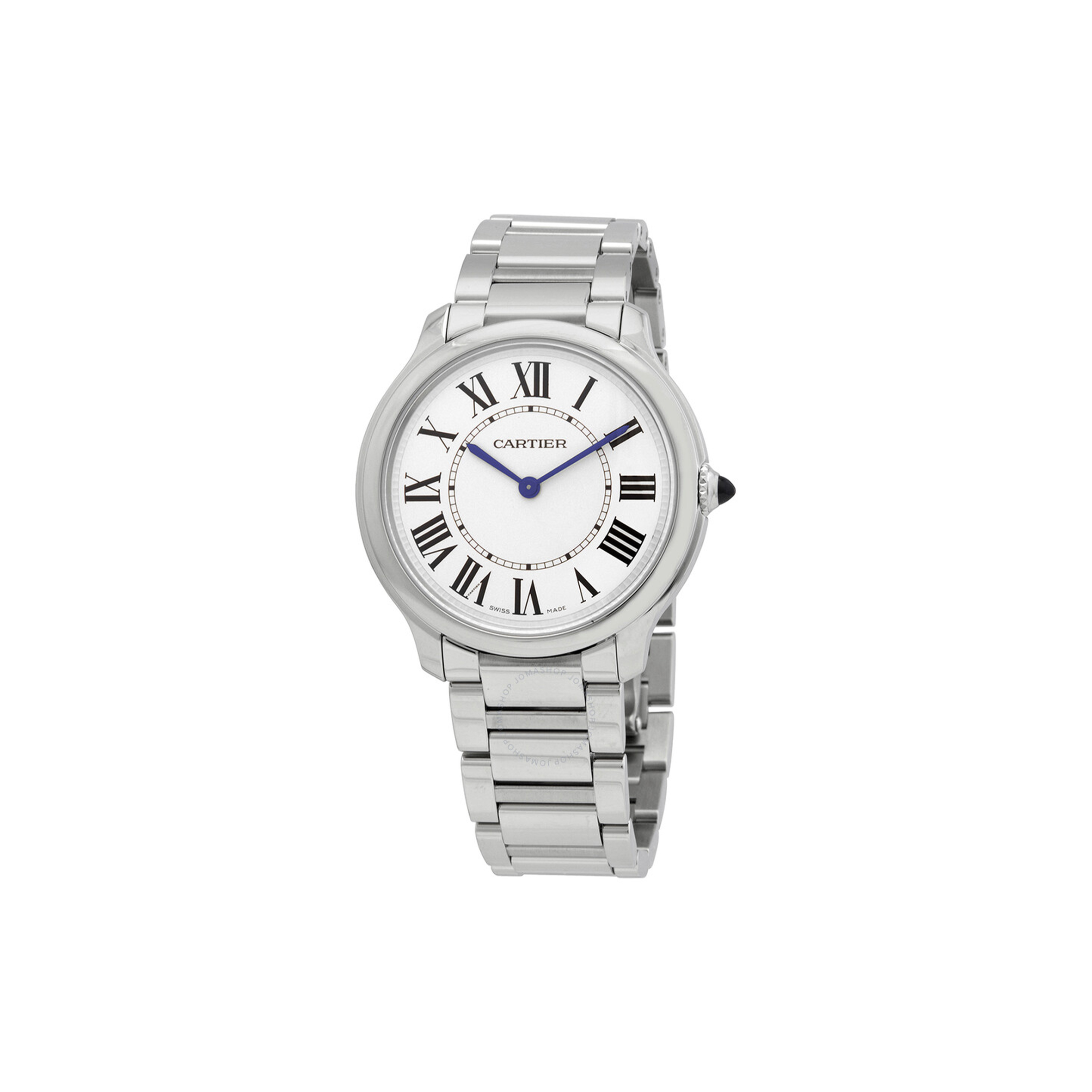 CARTIER RONDE MUST DE QUARTZ SILVER DIAL UNISEX WATCHITEM WSRN0034