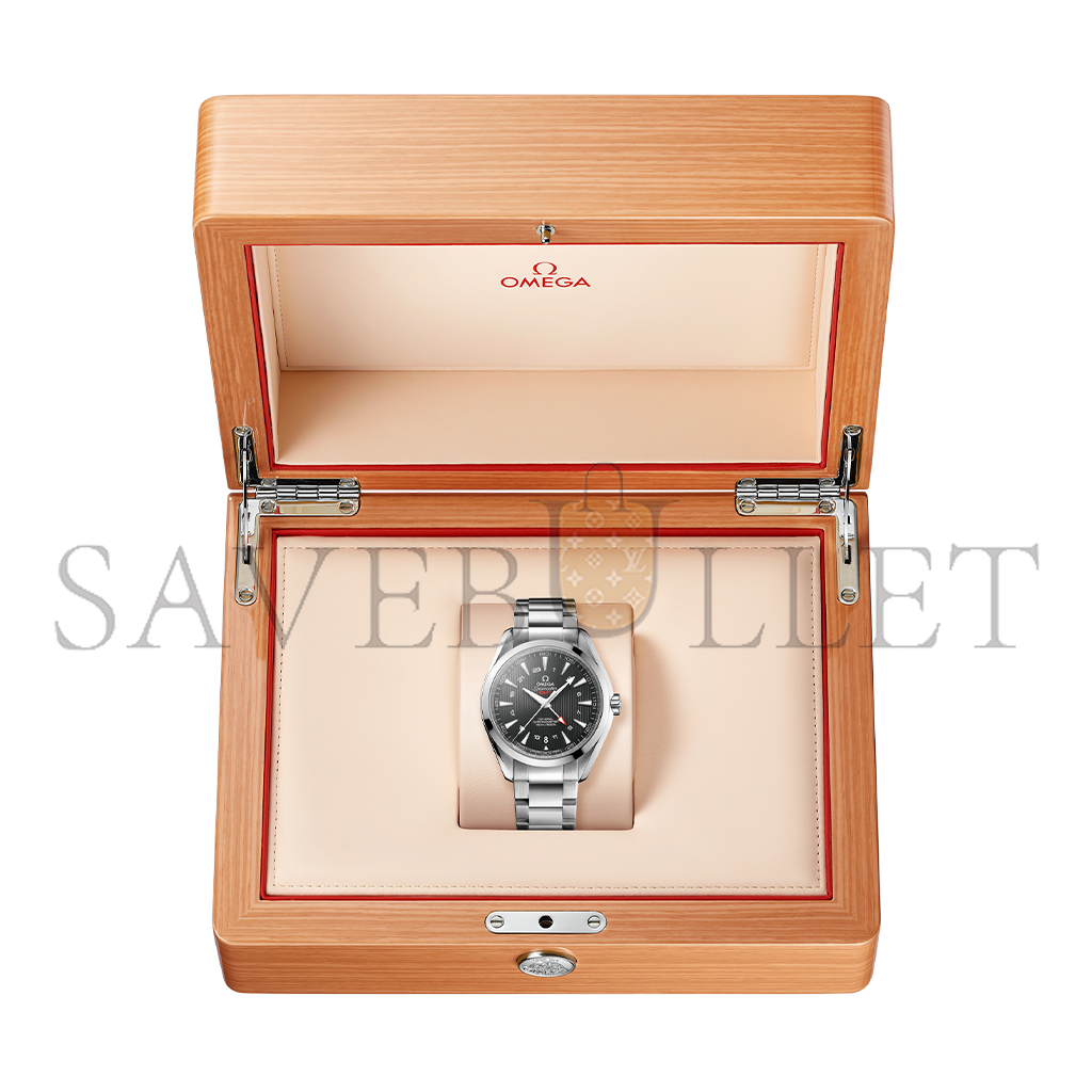 OMEGA SEAMASTER AQUA TERRA 150 M GMT WATCH 231.10.43.22.01.001