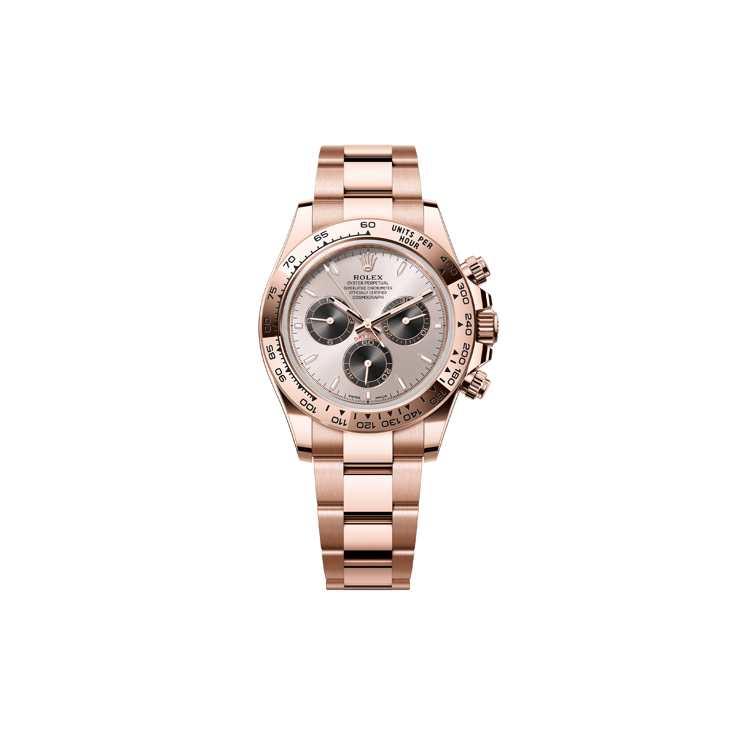 ROLEX COSMOGRAPH DAYTONA OYSTER, 40 MM, EVEROSE GOLD WATCH 126505