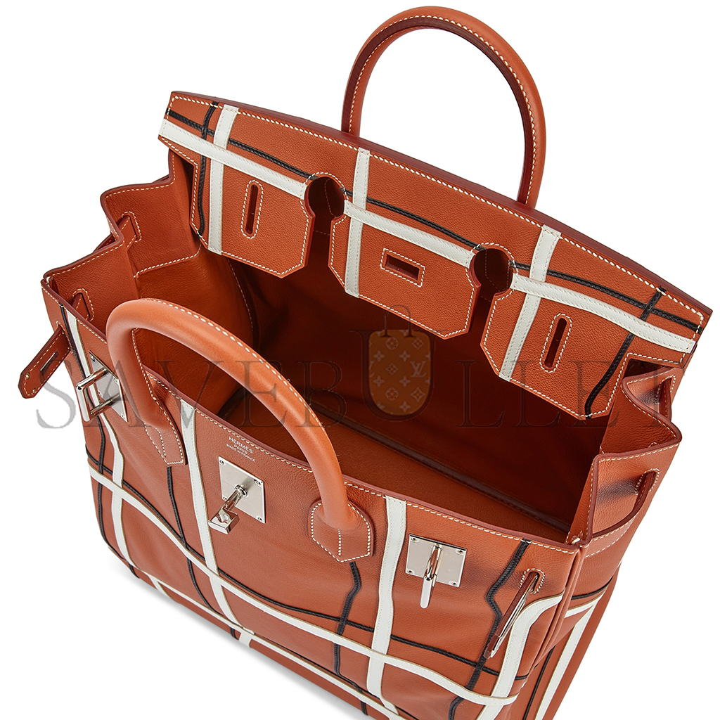 HERMES MASTER BIRKIN 40 SWIFT LEATHER BROWN BAG 1004697438 (40*40*23cm)