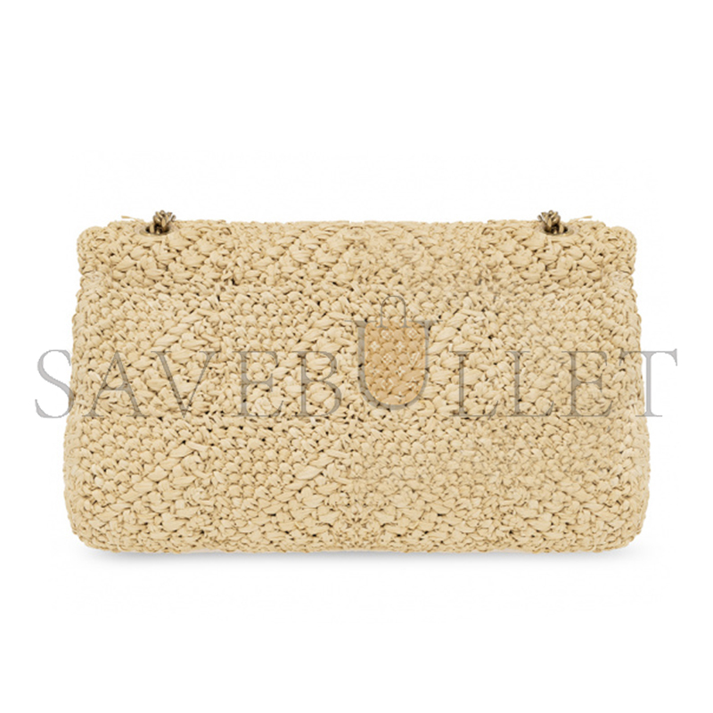 YSL JAMIE MEDIUM IN RAFFIA 515821GAAAT2087 (25*15*7.5cm)