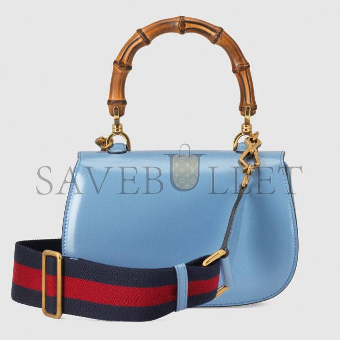 GUCCI BAMBOO 1947 SMALL TOP HANDLE BAG 675797  (21*15*7cm)