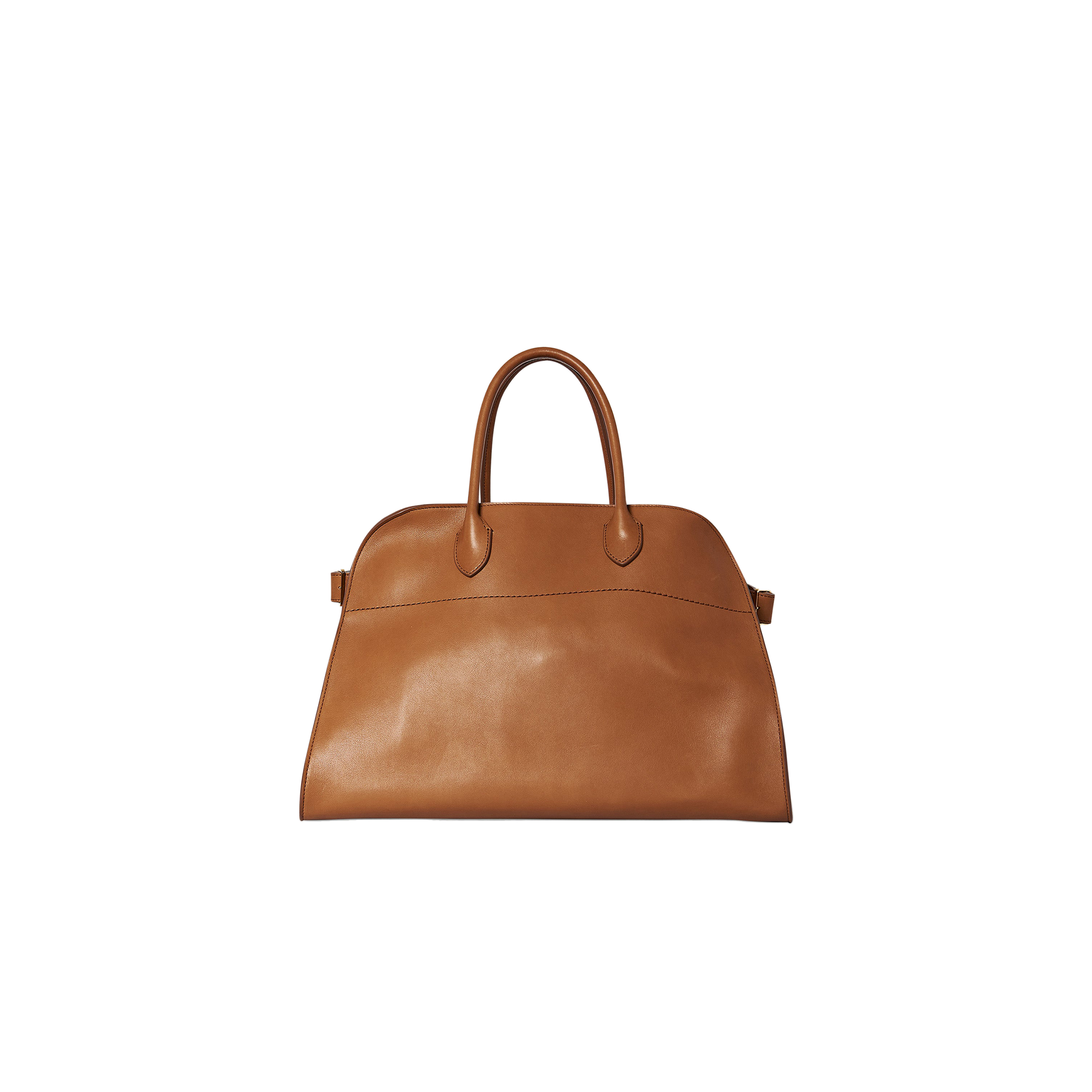 THE ROW SOFT MARGAUX 15 BAG IN LEATHER CUIR W1255L72CUSHG (38*28*23cm)