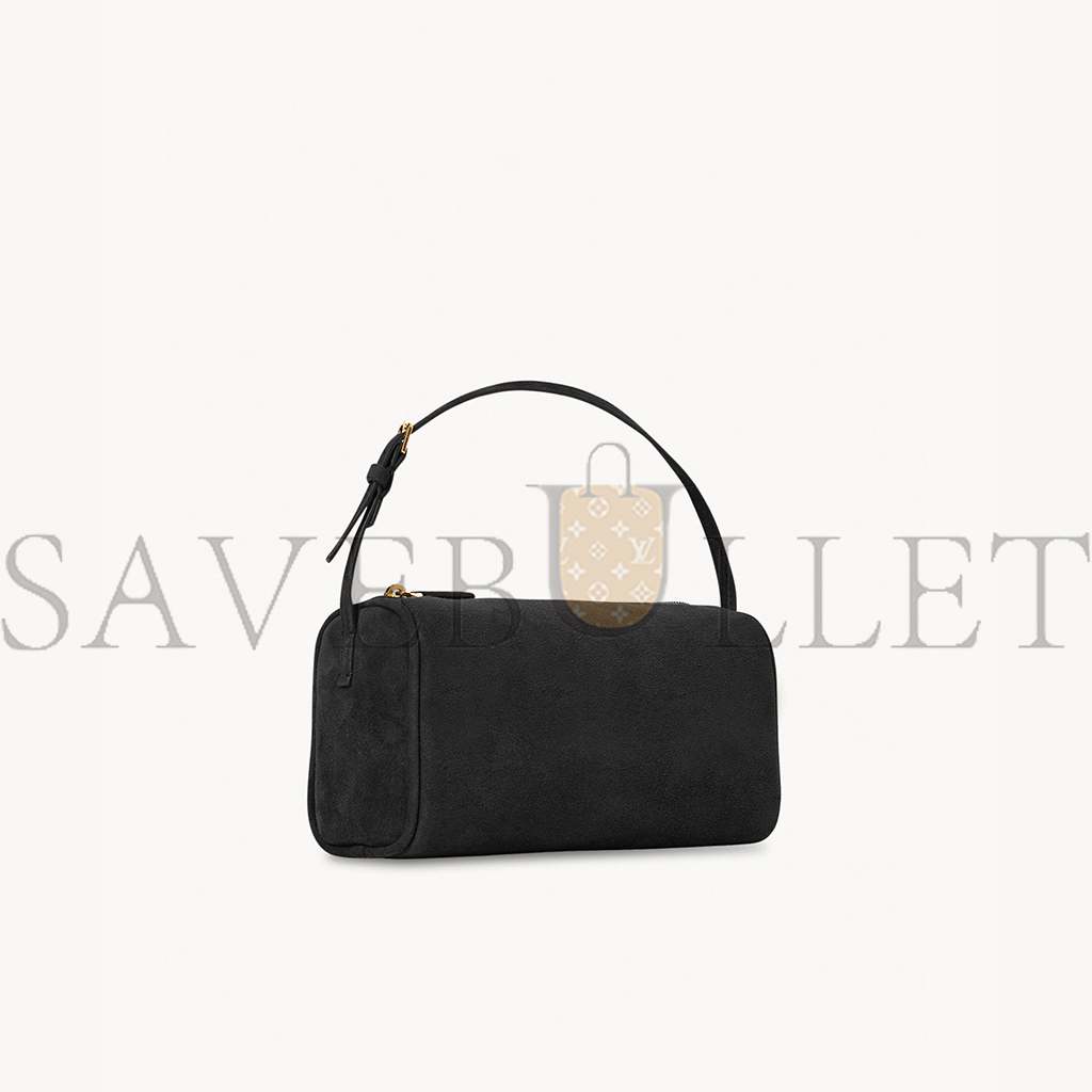 THE ROW 90'S BAG IN NUBUCK BLACK W1281L87BAG (20*11*8cm)