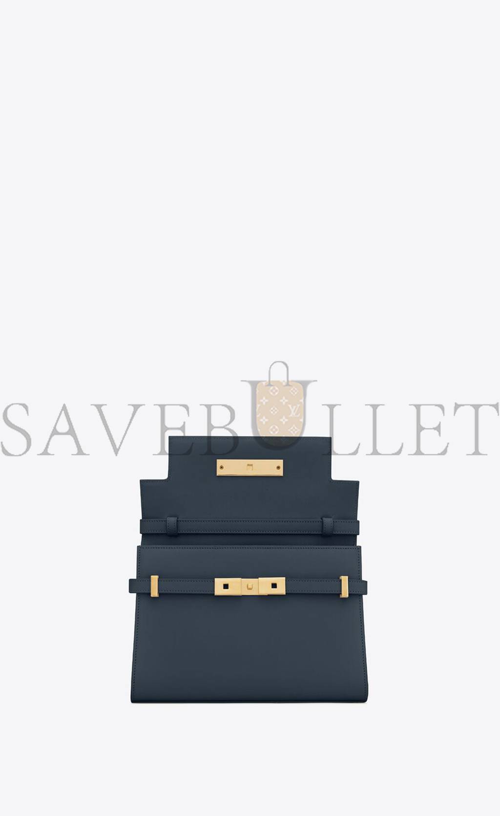 YSL MANHATTAN SMALL SHOULDER BAG IN BOX SAINT LAURENT LEATHER 6756260SX0W4227 (24*17.5*6cm)