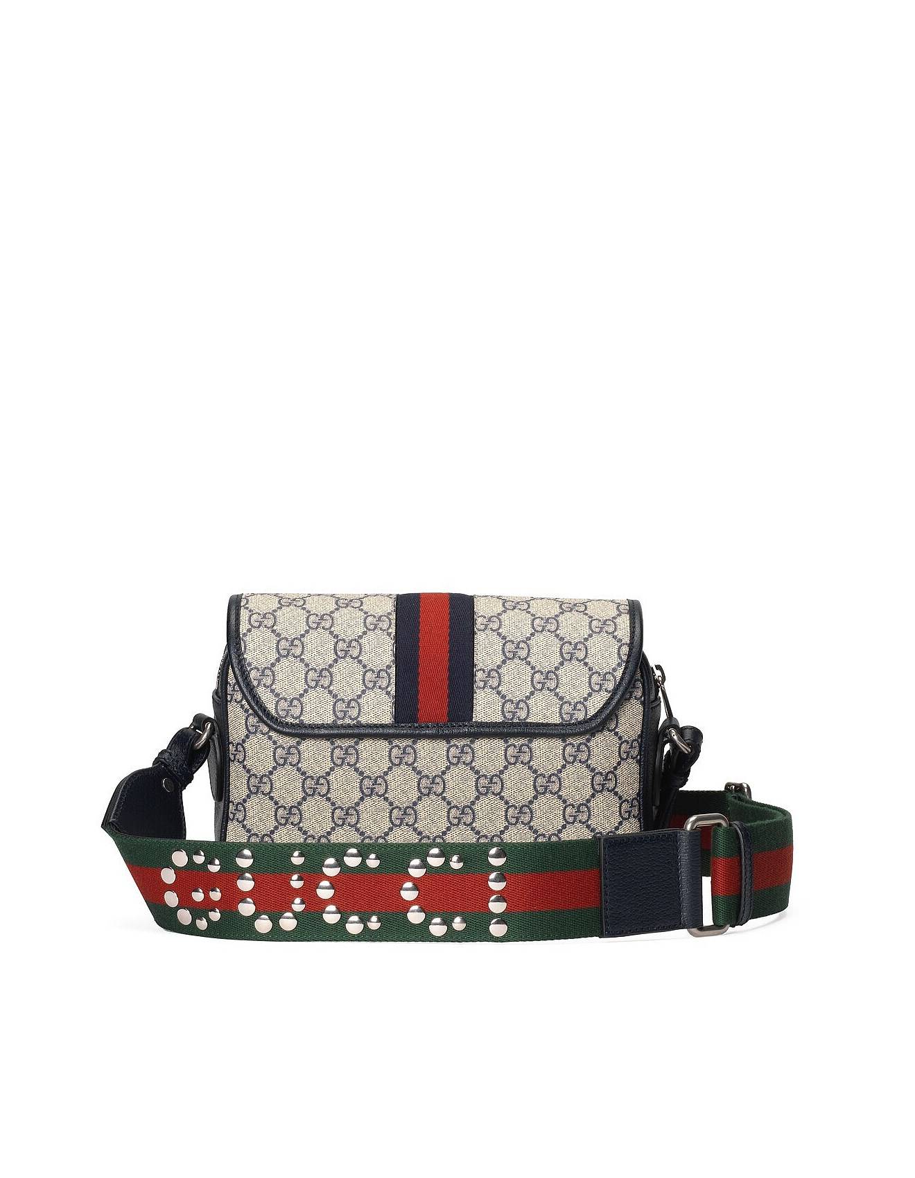 GUCCI OPHIDIA MINI GG SHOULDER BAG (23*17*7cm)